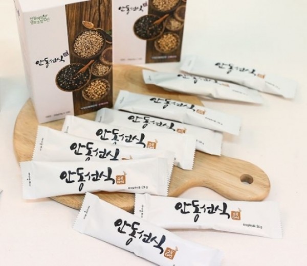 친환경 먹거리 다팜,안동 선식 세트 (40포) 1BOX